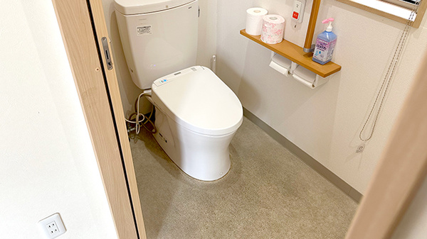 小千谷のぞみ調剤薬局のお手洗い