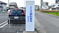 こころ調剤薬局長良店の看板
