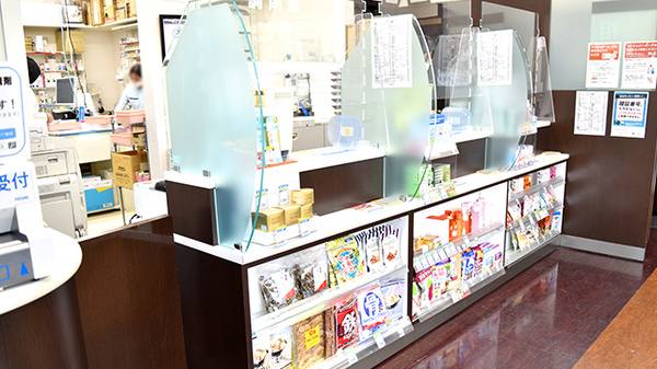 日本調剤北長瀬薬局の受付/カウンター