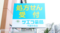 サエラ薬局 千里中央店の看板