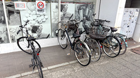 薬局トモズ辻堂南口店の駐輪場