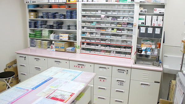 あすなろ調剤薬局富田店の調剤室
