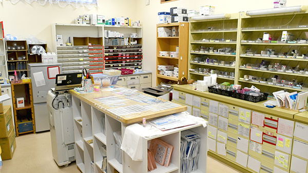 のぞみ薬局東沼波店の調剤室