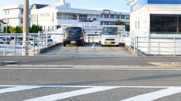 クオール薬局四国中央店の駐車場