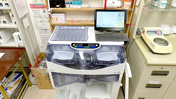 ブナの森調剤薬局吉原店の調剤器具
