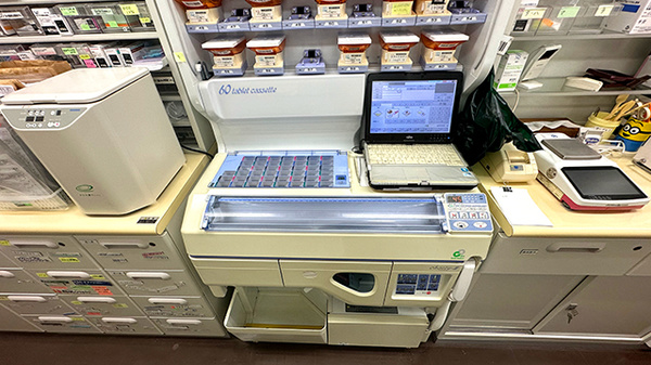 チューリップ立山薬局の調剤器具