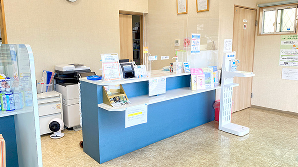 友愛薬局　守谷店の受付/カウンター