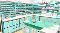 友愛薬局　守谷店の薬棚