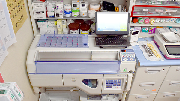 ウイン調剤薬局伊勢崎店の調剤器具