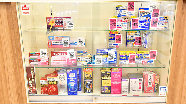 イオン薬局市川妙典店の一般医薬品