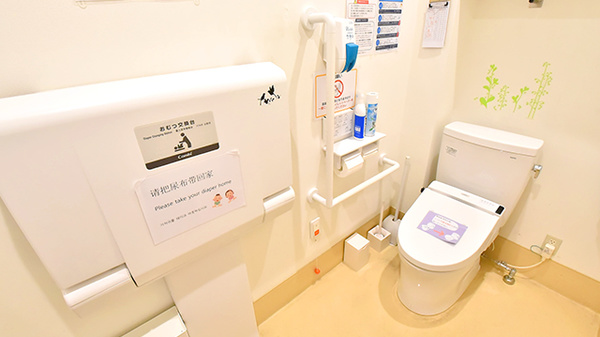 クオール薬局柏の葉店のお手洗い