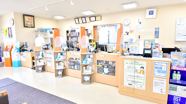 あい薬局五泉店の受付/カウンター