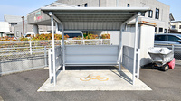 あい薬局五泉店の駐輪場