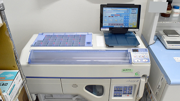 サンロード調剤薬局昭和店の調剤器具