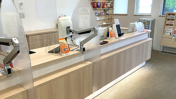 イチフジ薬局・北２６条店の受付/カウンター