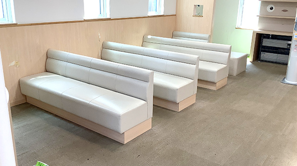 イチフジ薬局・北２６条店の待合スペース