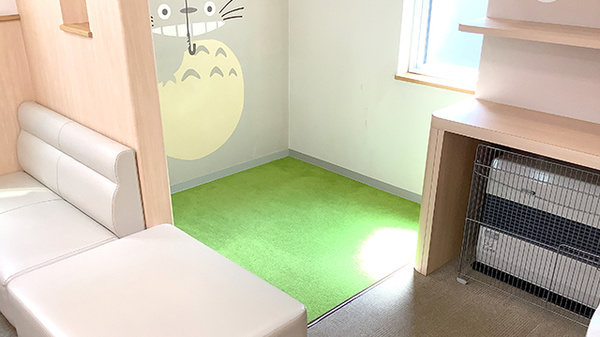 イチフジ薬局・北２６条店のキッズ用設備