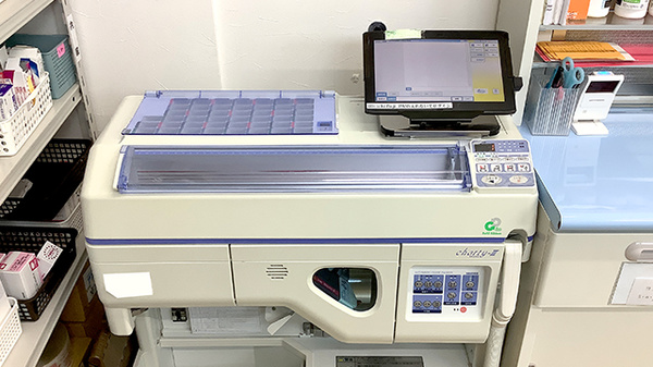 イチフジ薬局・北２６条店の調剤器具