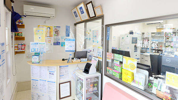 どんぐり薬局　高倉台店の受付/カウンター