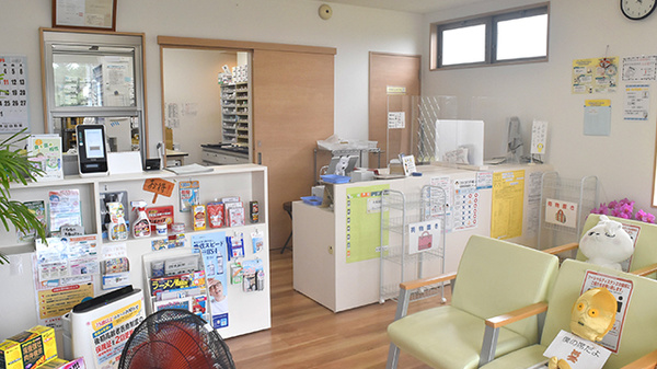 ささゆり薬局高山店の受付/カウンター