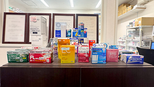 ニック調剤薬局　薬院店の一般医薬品