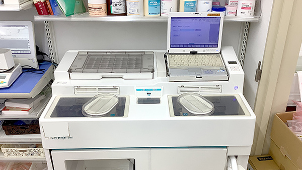 ひのき薬局の調剤器具