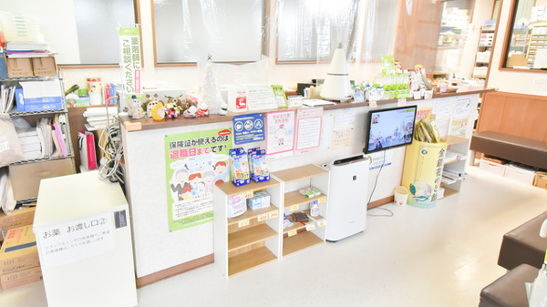 けい福薬局の受付/カウンター