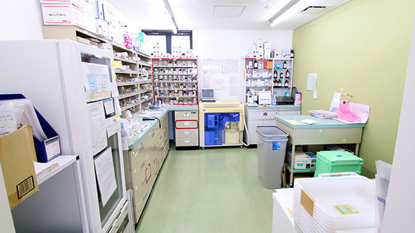 ファーマライズ薬局　のびるが丘店の調剤室