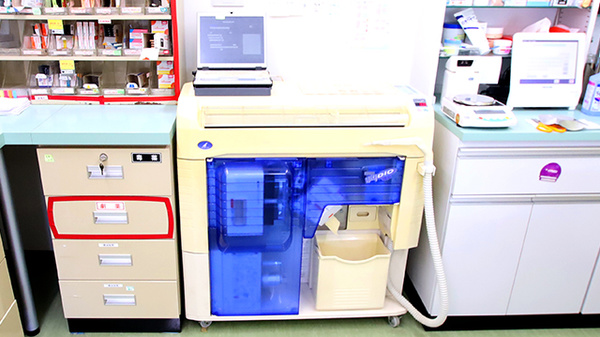 ファーマライズ薬局　のびるが丘店の調剤器具