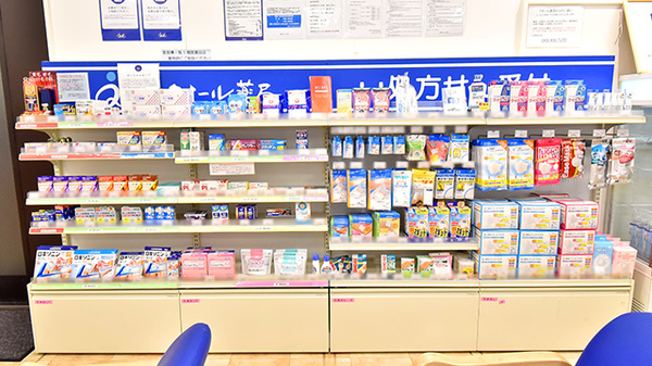 クオール薬局いのはなテラス店の一般医薬品