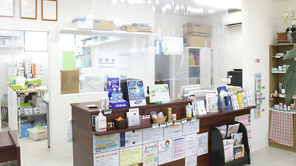 フレックス薬局泉佐野店の受付/カウンター