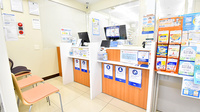 ローソンクオール薬局柏向原町店の受付/カウンター