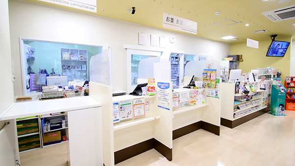 サエラ薬局 甲東園店の受付/カウンター