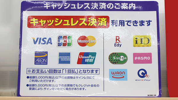 ウェルパーク薬局小平小川橋店のクレカ/電子マネー対応