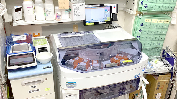 ほりぐち薬局西六郷店の調剤器具