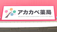 アカカベ薬局　寝屋川池田店の看板