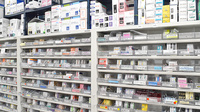 リペアス調剤薬局山科西店の薬棚