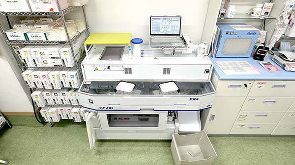 いろは薬局 冷水店の調剤器具