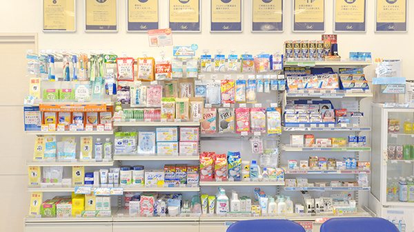 クオール薬局豊橋岩屋店の一般医薬品