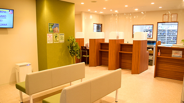 ポトス薬局いずみ店の受付/カウンター