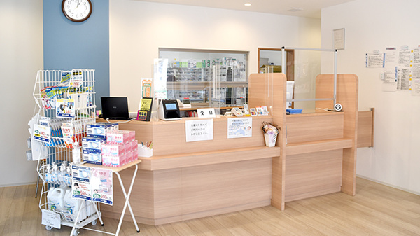マリン薬局城北店の受付/カウンター