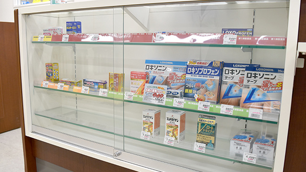 ゴダイ薬局　わたまち店の一般医薬品