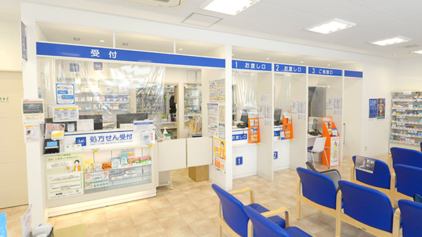 クオール薬局日立北店の受付/カウンター