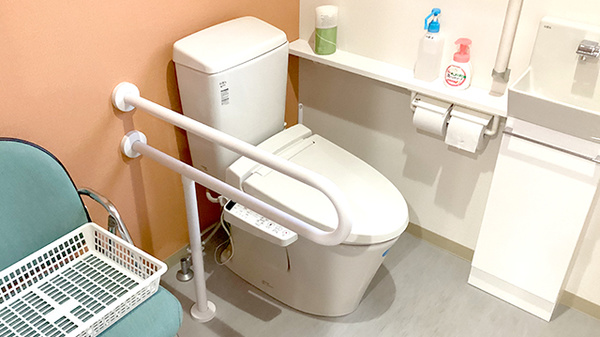 ふたば薬局のお手洗い