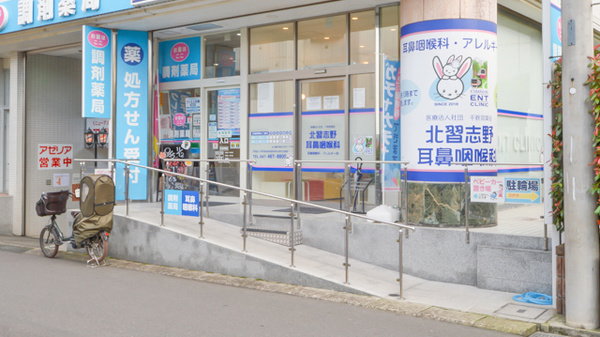 薬局日本メディカル 北習２号店の入口