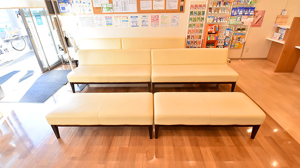 サエラ薬局 北習志野店の待合スペース