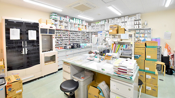 サエラ薬局 北習志野店の調剤室