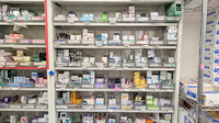 大洋薬局新茂原店の薬棚