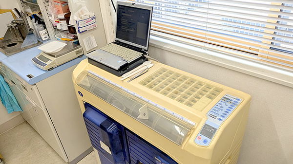 大洋薬局新茂原店の調剤器具