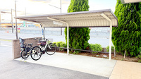 わかば薬局 浦和美園店の駐輪場